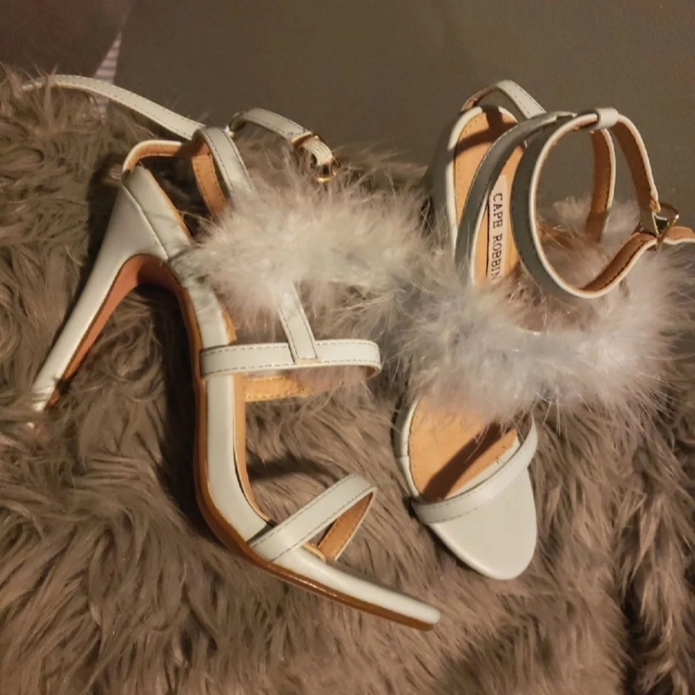 Fluffy stilettos